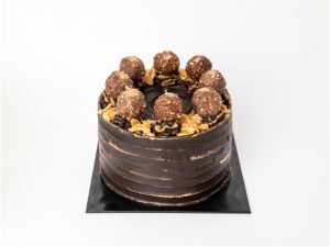 DOUBLE FUDGE NUTELLA CHOC CAKE