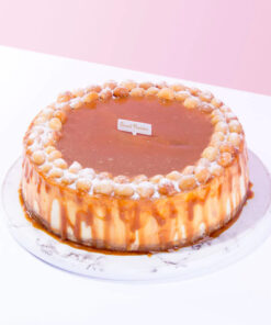 Salted macadamia cheesecake