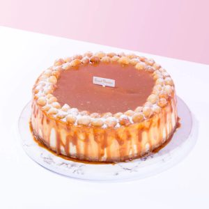 Salted macadamia cheesecake