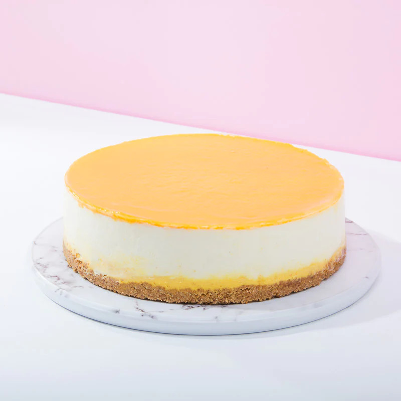 Mango Chilled Cheesecake
