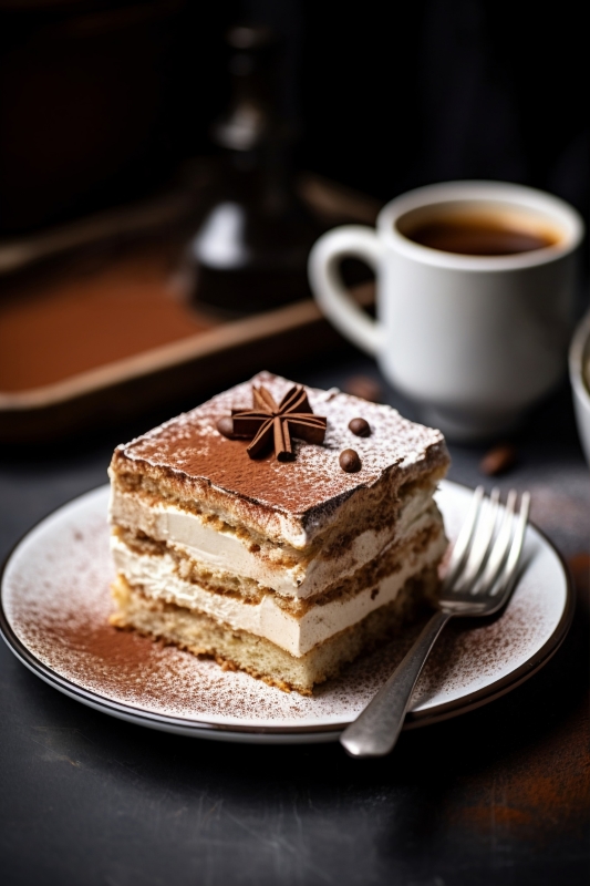 Tiramisu Layer Cake