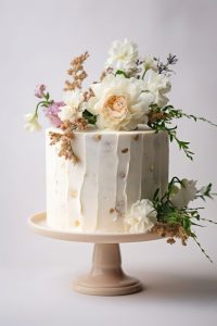 Floral elegance cake