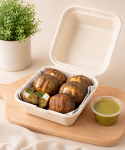 MOCHI PUFF coconut pandan ( Korean Butter Tteok )