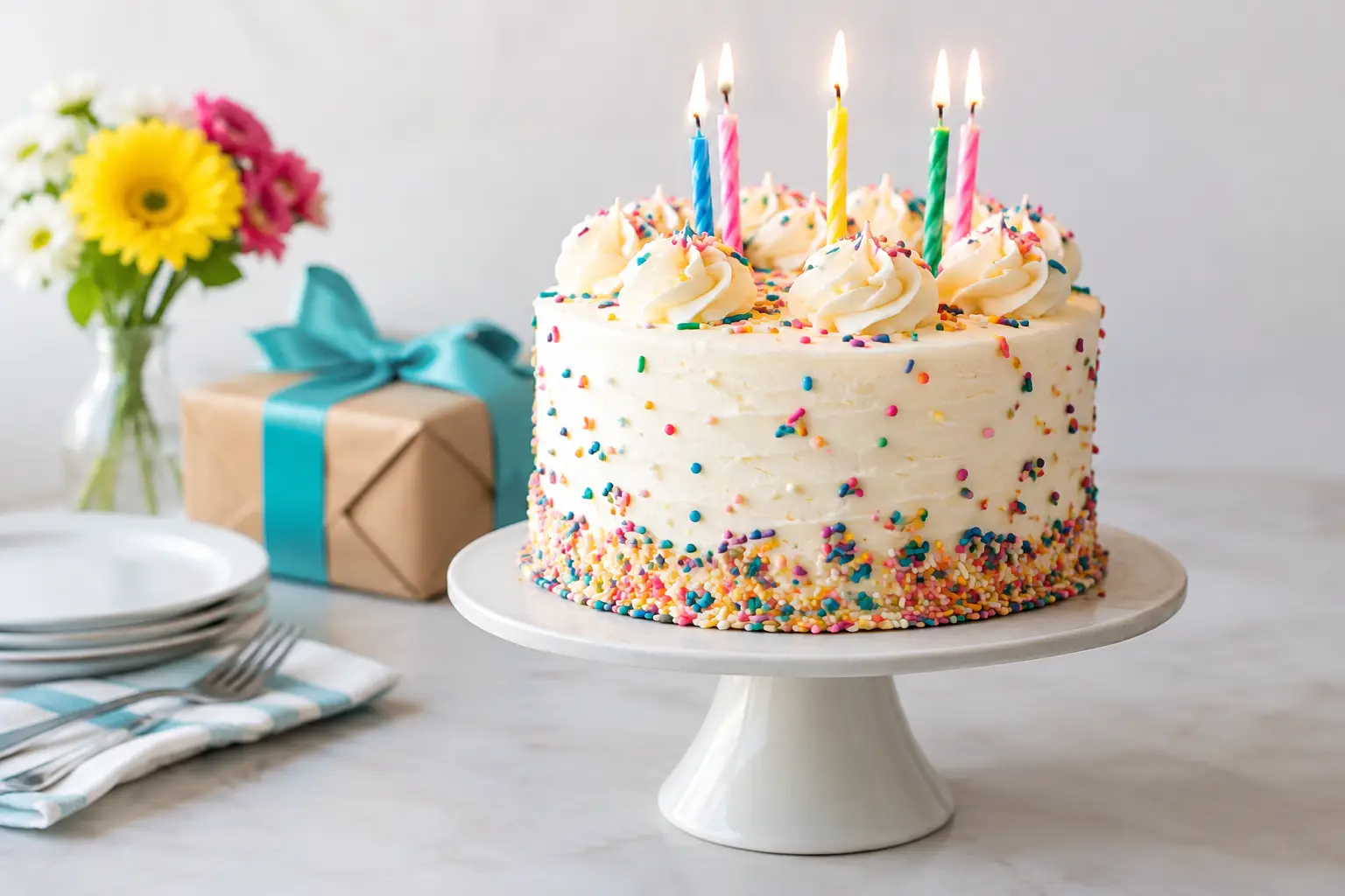 Last Minute Birthday Cake Example That Saves the Day